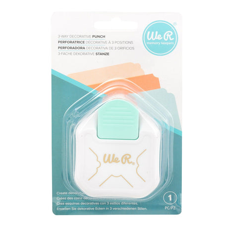 We r makers • Perforatrice d'angle 3 voies décorative