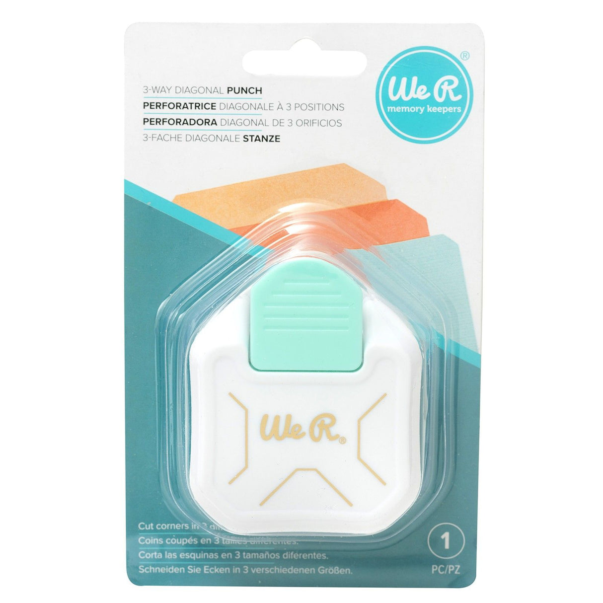 We r makers • Perforatrice d'angle diagonale 3 en 1