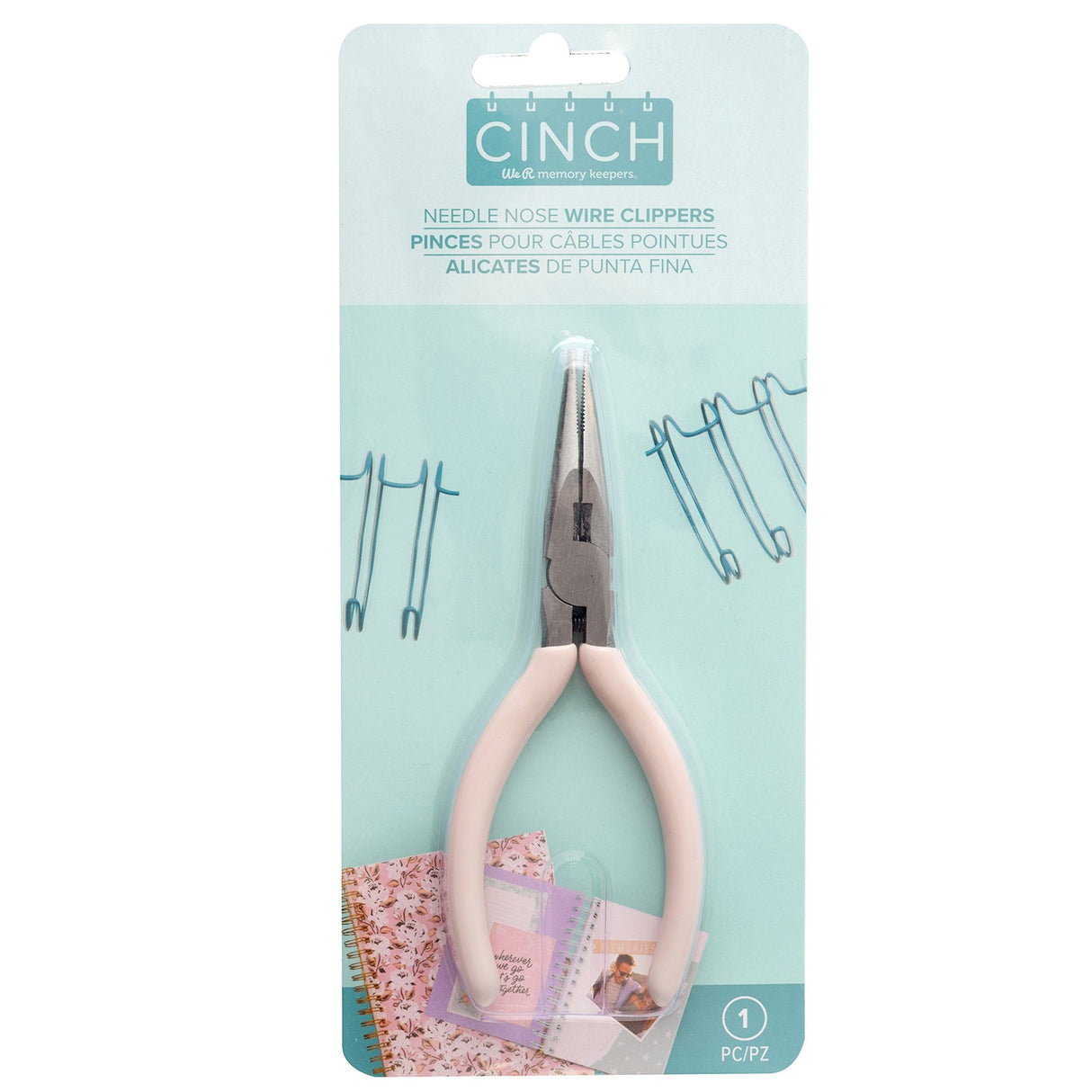 We r makers • Coupe-fil à aiguille Cinch rose