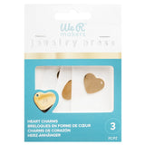 We r makers • charms coeur en acier inoxydable