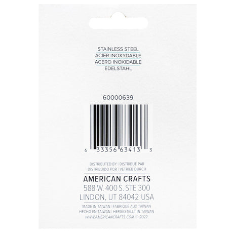 We r makers • charms coeur en acier inoxydable
