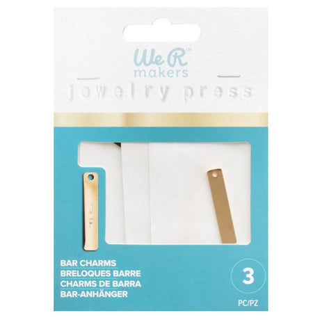We r makers • charms barre en acier inoxydable