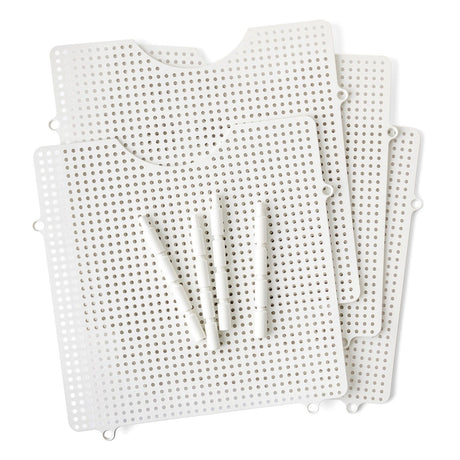 We r makers • plateaux papier multi-usage 20 pièces 4 plateaux 16 piquets