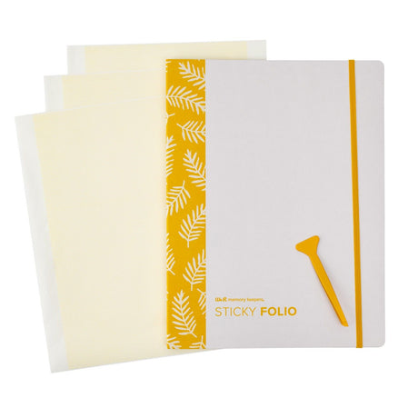 We r makers • folio collant jaune 5pcs
