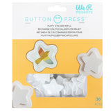 We r makers • recharge d'autocollants gonflés à bouton-pression étoile 30 pièces