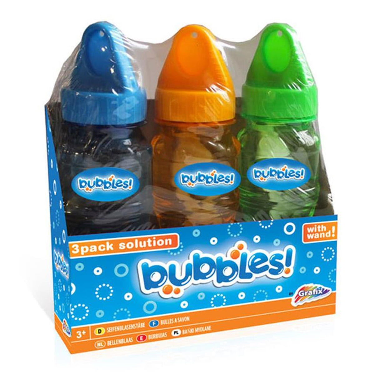 Toi-toys graphix set à bulles 3 flacons 118ml