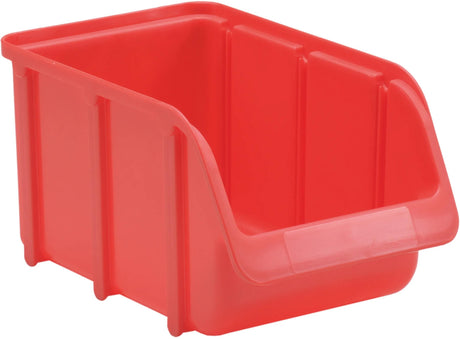 Hünersdorff bac empilable pp boîtes de rangement rouge taille 3