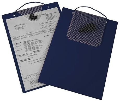Eichner sac de travail turbo dossier de commande bleu din a4 turbo