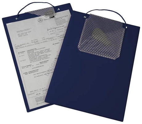 Sac de travail Eichner plus dossier de commande bleu din a 4 standard