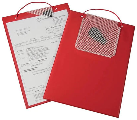 Sac de travail Eichner plus dossier de commande rouge din a 4 standard