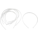 Elastiques à cheveux Creativ company, l: 8 mm, blanc, 20 pièces 1 boîte