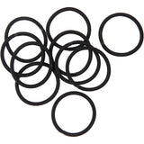 Creativ company élastique à cheveux, d 45 mm, noir, 10 pièces 1 boîte