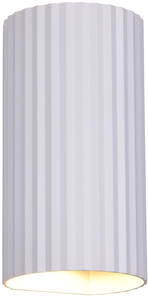 Trio soka - applique - blanc mat - excl. 2x gu10 5 w - éclairage haut et bas - montage mural