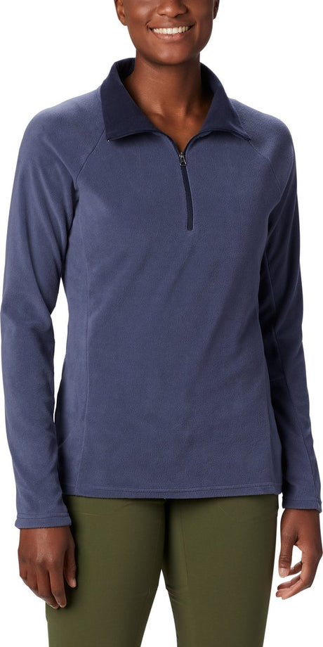 Columbia glacial™ iv 1 2 zip polaire pull femme - pull extérieur - pull polaire - taille s - bleu