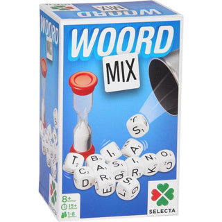 Mélange de mots tactique – jeu de dés – jeu de mots – jeu de langage rapide avec dés de lettres – éducatif et passionnant – jeu familial – 1 à 8 joueurs – à partir de 8 ans