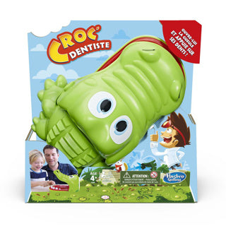 Hasbro gaming crocodile avec mal de dents - jeu d'action - classique - jeu de société
