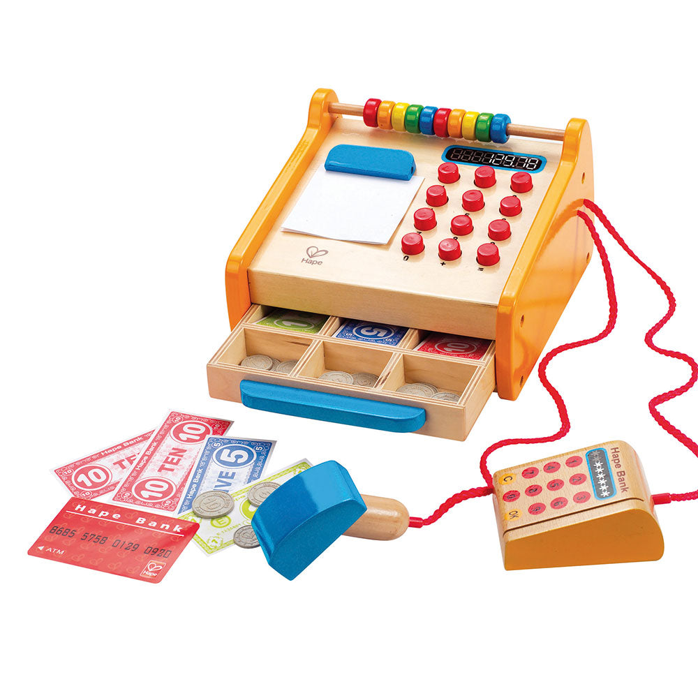 HAPE Wooden Cash Rejestru