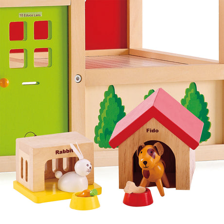 Hape Dollhouse kæledyr