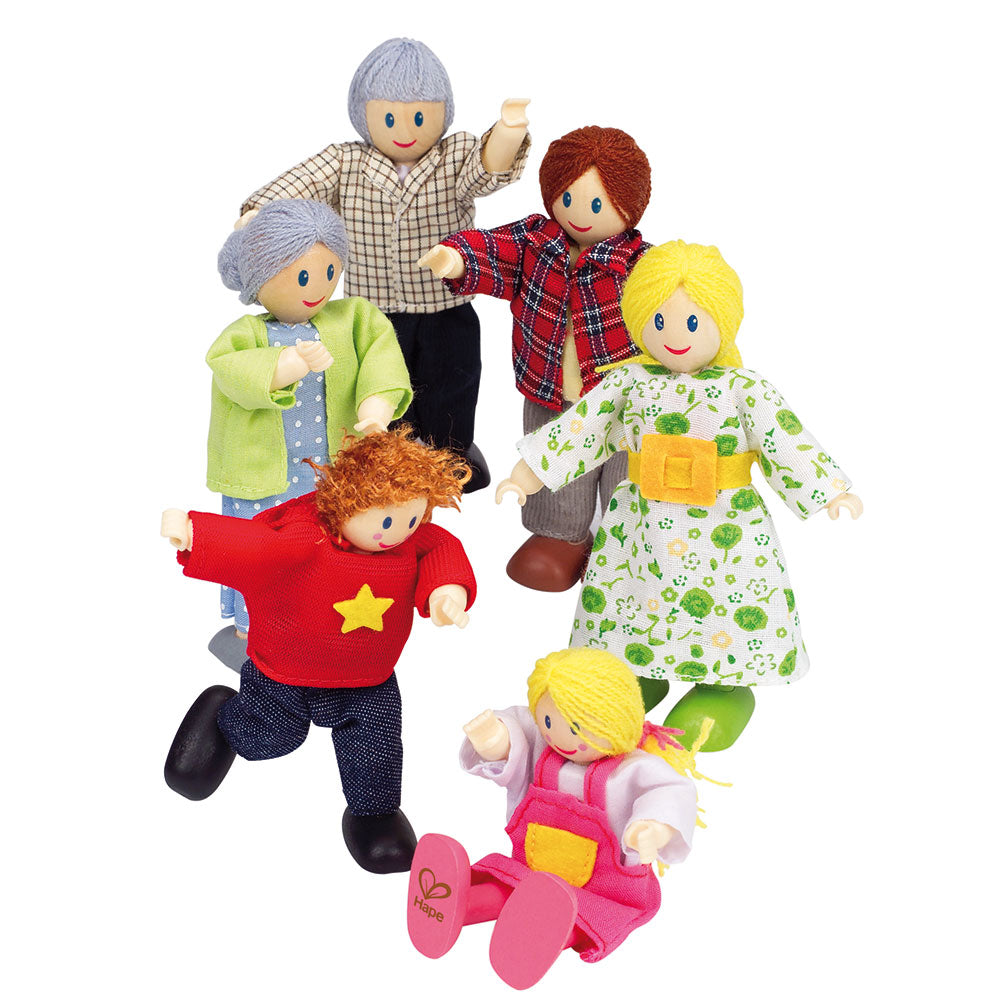 Famille de maison de poupée Hape