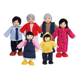 HAPE Dollhouse Asian Family