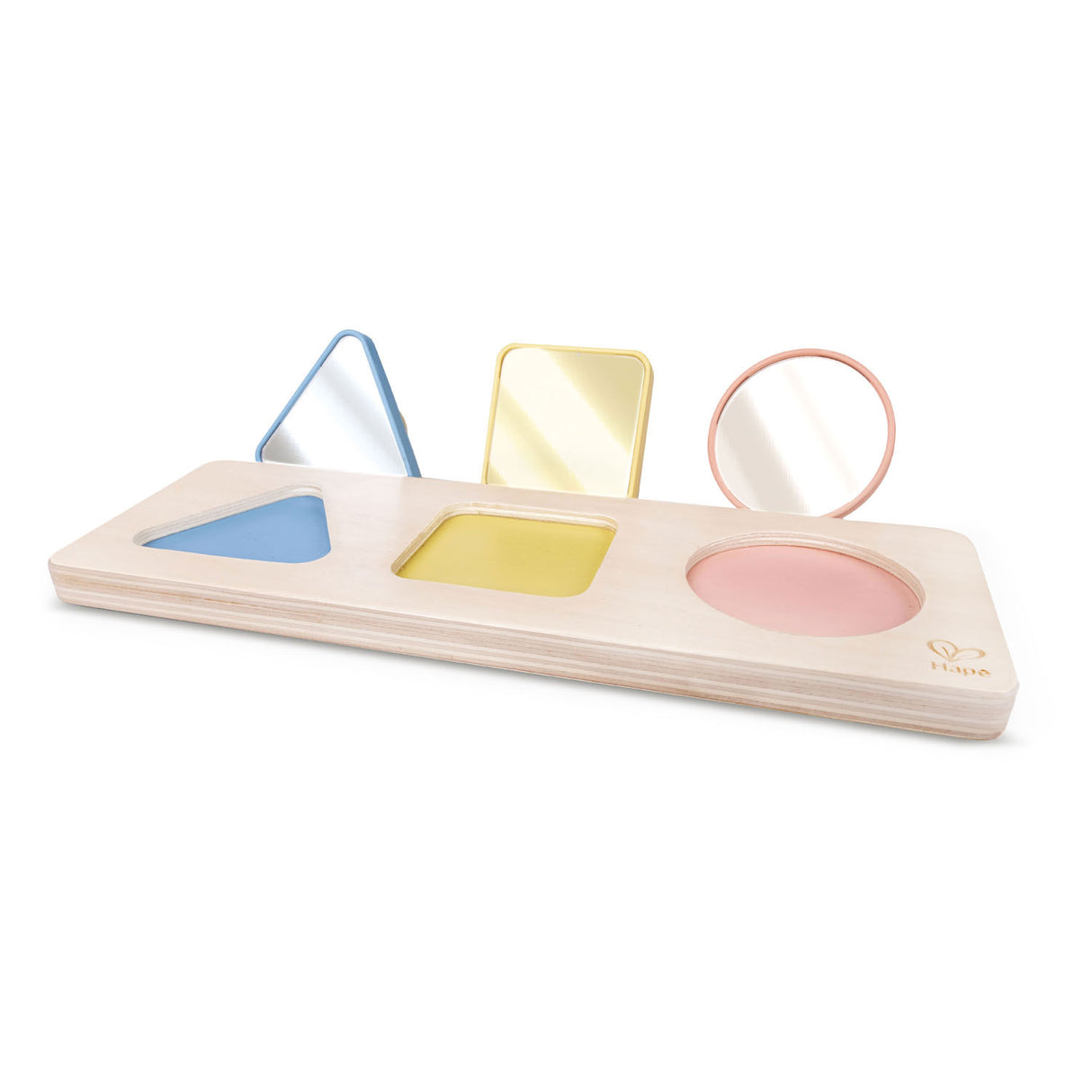 Hape Montessori Spiegel Form Puzzle Wood