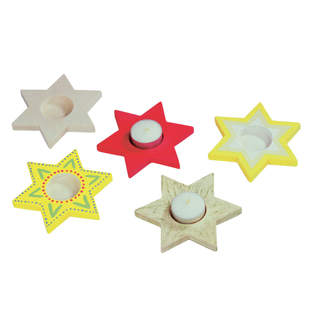 Beleduc Color Your Own Tealight Holder Star