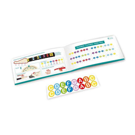 Hape ukulélé avec lumières - bleu