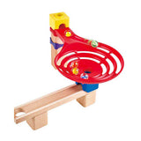 Jeu de dominos en bois et marbre Hape - 50 pièces.