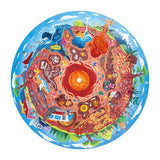 Puzzle du monde souterrain Hape avec lumière - 36 pcs.