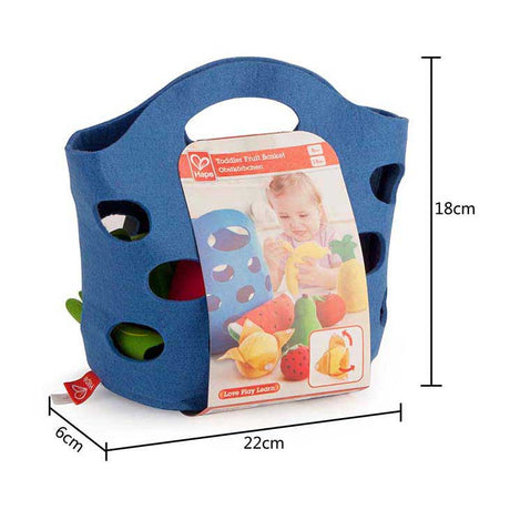 Hape vilt fruitmandje - 8dlg.