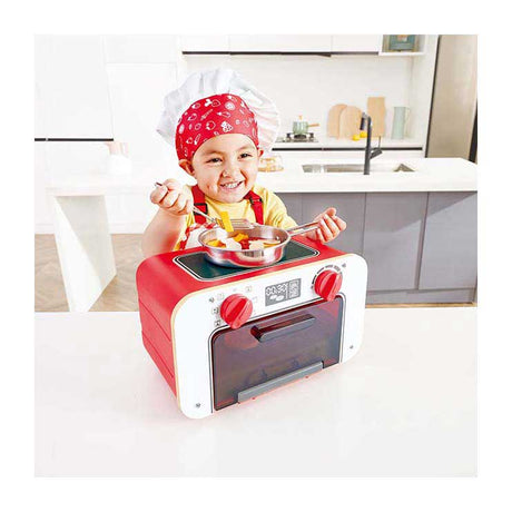Hape Four jouet avec biscuits magiques – Four à pâtisserie à couleurs changeantes, 3 ans et plus