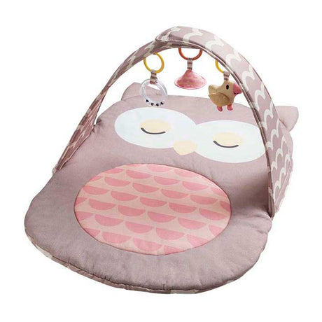 Hape Play Arch Owl Sina - Baby Gym avec hochet, miroir et anneau de dentition, à partir de 0 mois