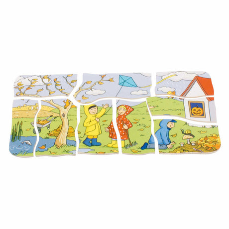 Puzzle à couches Beleduc 4 saisons