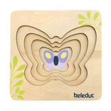 Beleduc puzzle en bois papillon
