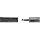 Fermeture magnétique Creativ Company, taille 3x14 mm, diamètre du trou 2 mm, argenté, 40 pièces 1 boîte