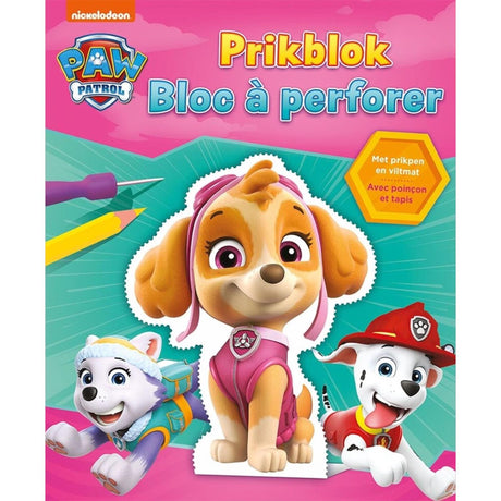 Bloc d'épingles Deltas Paw Patrol rose