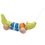Crocodile mondial en bois classique en bois