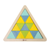 Puzzle mosaïque en bois du monde classique, 67 pcs.