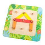 Classic World World my wooden learning puzzle, 29dlg.