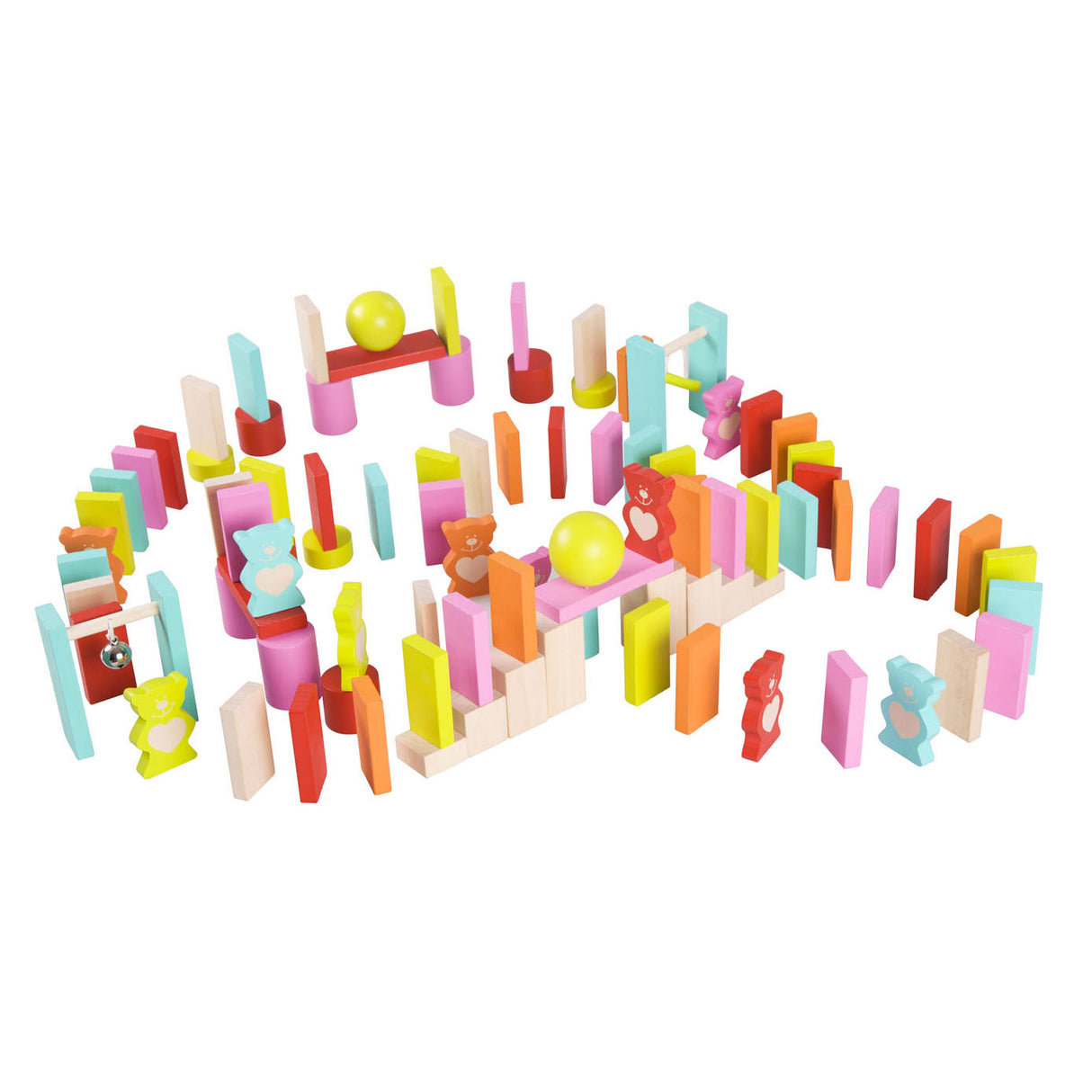 Dominos ours du monde classique, 109 pcs.