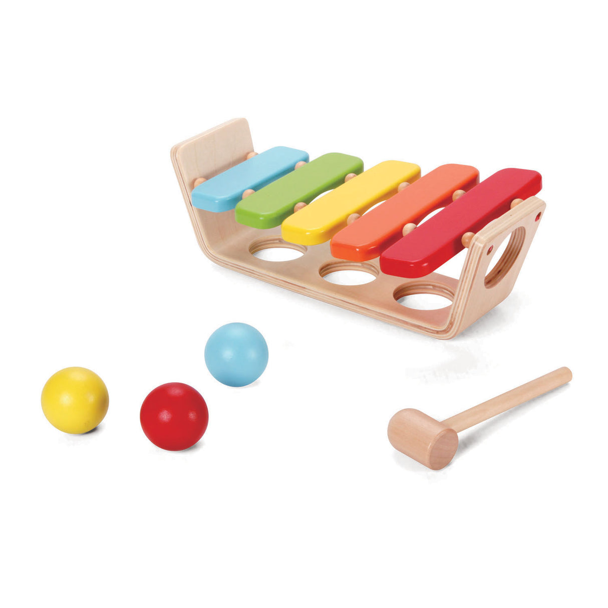 Classic World World 2in1 Hammerbank avec Xlophone, 5 pcs.
