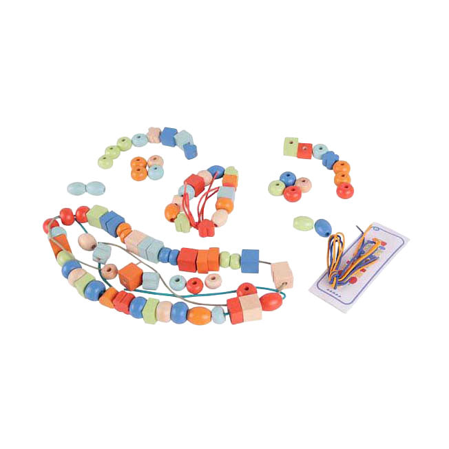Perles en bois Classic World World, 90 pcs.