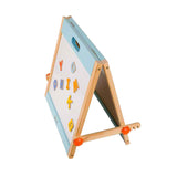 Tableau magnétique et craie en bois du monde classique
