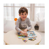 Traffic de puzzle en bois en bois classique, 8e.