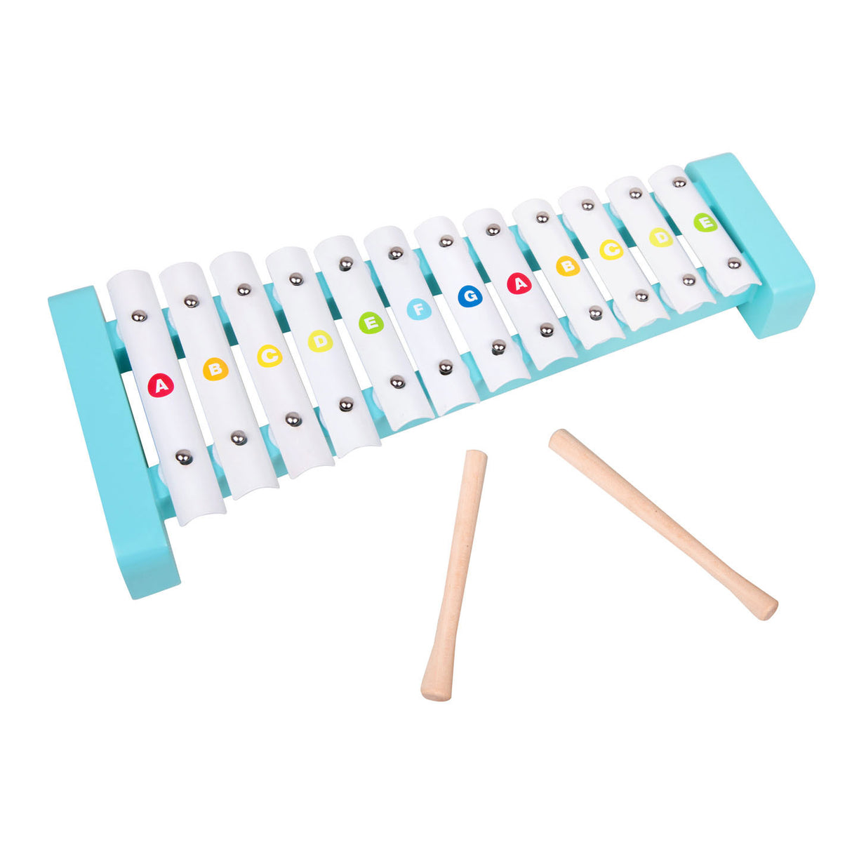 Toucan xylophone en bois du monde classique, 3 pcs.