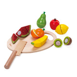 Jouets en bois du monde classique, coupe de fruits en bois