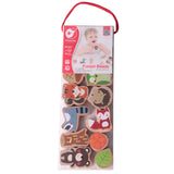 Classic World Wooden Responsed Perles Forest Animaux
