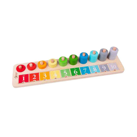 Comptoir empilable en bois Classic World, 66 pcs.
