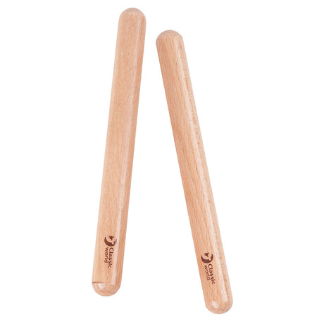 Claves en bois du monde classique, 2 pcs.