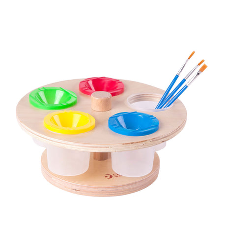 Porte-pot de peinture en bois Classic World